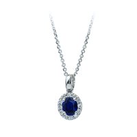 Halskette Bertani & Co. Dame in Weißgold Zaffiro 0.47 Ct GCN5NEDS - GCN5NEDS